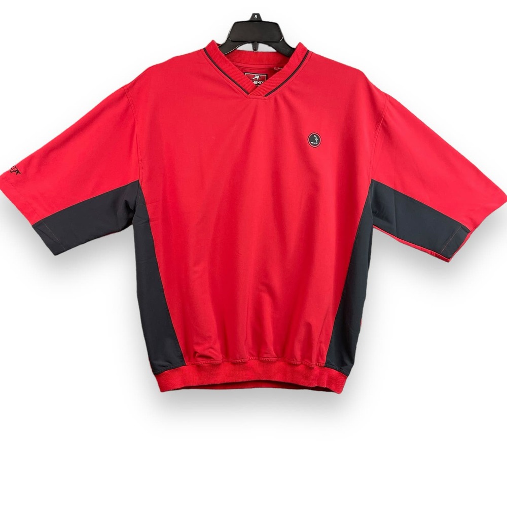 Ahead Extreme Mens V Neck Shirt Size Medium Red